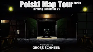 Gross Schneen- Polski Map Tour- 4K-  konsole- Farming Simulator 22/PS5