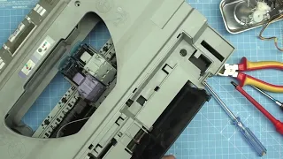 Disassemble Old Printer & Scanner Useful Parts