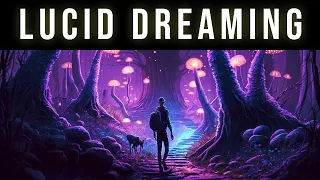 Lucid Dreaming Theta Waves Hypnosis For Vivid Lucid Dreams & REM Sleep | Black Screen Sleep Music
