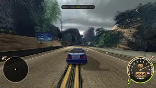 NFS Most Wanted - Palmont City Canyon - Knife's Edge