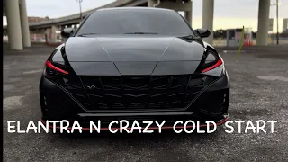 HYUNDAI ELANTRA N CRAZY COLD START (MBRP CAT-BACK)