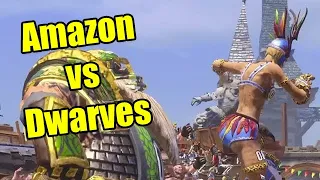 Blood Bowl Season 12 - Week 6: Amazon vs Dwarves