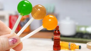 Мини Мармеладные Чупа Чупсы | Мини Еда | Мини Кухня | Wonderful Miniature Lollipop Recipe