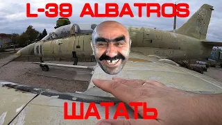 Можно ли раскачать крыло самолёта L-39 Albatros Л-39 Альбатрос на краш-тесте прочностных испытаниях