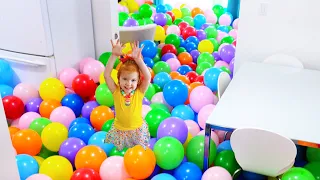 We Filled Our ENTIRE House With Balloons For Our Kids!