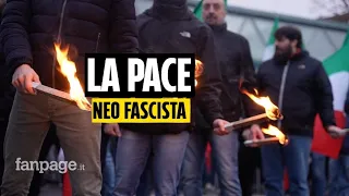 A Milano manifestazione neo fascista di Lealtà Azione: "Vogliamo la pace per Russia e Italia”