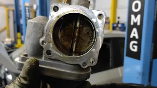 промывка дроссельной заслонки Рено Флюенс мотор К4М