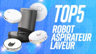 TOP 5 : MEILLEUR ROBOT ASPIRATEUR LAVEUR !