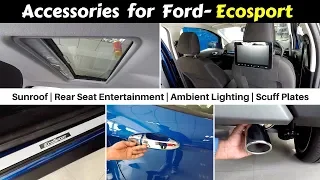 Accessories for Ecosport with Prices | Ecosport Signature | Hindi | Ujjwal Saxena