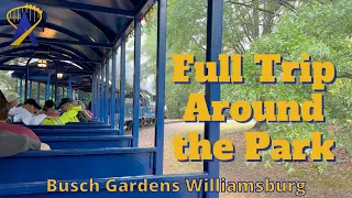 Take a Ride on the Busch Gardens Williamsburg Railway Ride