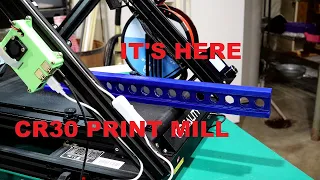 Creality CR30 Print Mill Unboxing and set up. It's finally here. Let's print some long stuff.