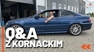 Porsche na co dzień i wady mojej E46! 😎  | Q&A z Kornackim