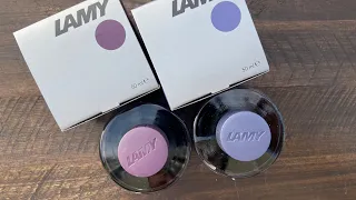 Чернила для перьевой ручки Lamy 2024 Special Edition: Lamy Cliff и Lamy Violet Blackberry