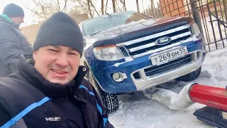 Отогреваю Ford пикап дизель / сезон 2024 серия 6