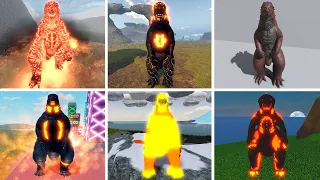 GODZILLA THERMONUCLEAR Evolução 100% ROBLOX