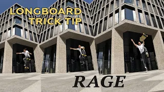 УЧИМ ТРЮКИ НА ЛОНГБОРДЕ // RAGE ON LONGBOARD