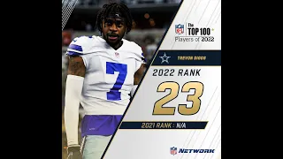 Trevon Diggs Makes Top 100 NFL Players of 2022 Only 2 Players in Dallas Cowboys History Have 11 Int