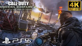 (PS5) Raiding The Oil Rig | Ultra Realistic Graphics [4k60FPS HDR] Call O f Duty