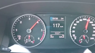 2017 Volkswagen Caravelle (T6) 2.0 TDi 204 HP DSG 0-160 km/h Acceleration