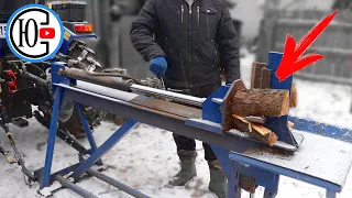 Hydraulic wood chipper with your own hands. Dimensions and nuances.