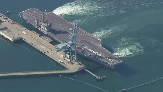 WATCH: USS Nimitz returns home to Puget Sound region after record deployment