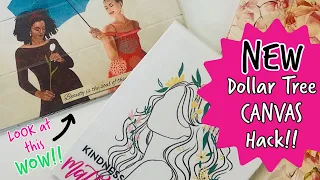 BRAND NEW FOLIO DESIGN! prepare to be amazed! DOLLAR TREE CANVAS HACK!!