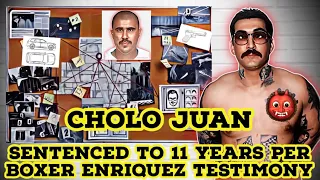 BOXER ENRIQUEZ Testifies Against CHOLO JUAN