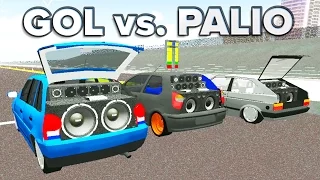 ARRANCADA COM SOM DE GOL vs. PALIO! - Corrida Livre Multiplayer