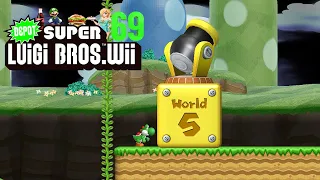 69 Depot Super Luigi Bros.Wii #5 Walkthrough 100%