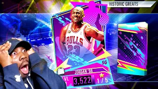 PULLING AMETHYST MICHAEL JORDAN IN PACK OPENING! NBA 2K Mobile Season 3 Gameplay Ep 2