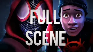 Spiderman into spider verse (Peter Parker's Grave Scene)