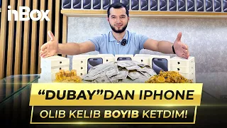 DUBAYDAN IPHONE OLIB KELIB BOYIB KETTIM