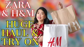 ZARA * H&M HUGE HAUL AND TRY ON SEPTEMBER 2020 + HOW I STYLE THEM  #H&M #ZARA  #LATEST IN #FALL2020