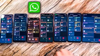 Z Fold vs iPhone vs OPPO vs Z Flip vs Xiaomi vs Samsung Note vs Blackview WhatsApp Incoming Call