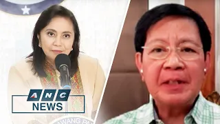 Lacson on talks with Robredo: She 'resisted' offer to put up unified candidate vs Duterte admin |ANC