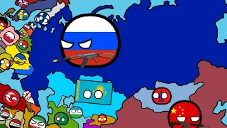 History of Russia (1900-2022) Countryballs