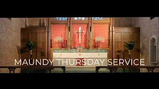 Maundy Thursday Service | St. Paul Austin | March 9, 2020