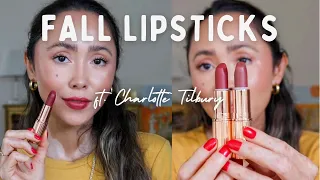 The Best CHARLOTTE TILBURY FALL Lipsticks! 🍂🤎