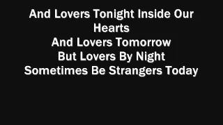 C.C Catch Strangers By Night Lyrics