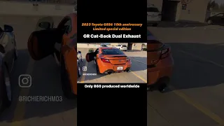 2023 Toyota GR86 10th anniversary | THE MOST INSANE EXHAUST from factory