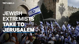 Tensions high as thousands of far-right Israelis take to Jerusalem