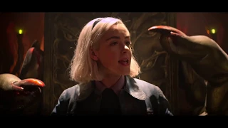 Sabrina sits on the throne of hell - Chilling adventures of Sabrina season 3