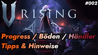 V-Rising Progress/Böden/Händler Tipps/Tricks/Hinweise und wo Sie zu finden sind #002