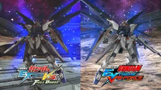 [Gundam Extreme VS] Freedom Gundam comparison PS3 vs PS VITA
