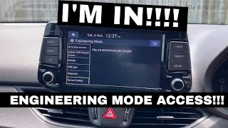 Hyundai i30 PD 2020-2021 Engineering Mode and Dealer Mode Access!