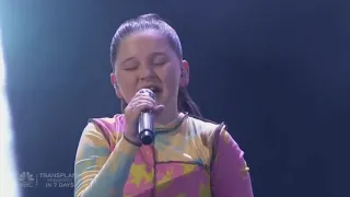 12-Year-Old Annie Jones Aussie girl Sings "Rain on Me" by Lady Gaga - America's Got Talent 2020