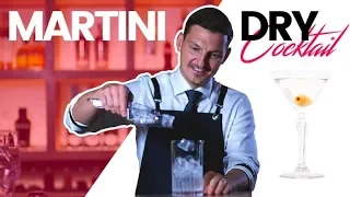 Martini Dry Cocktail - král klasických koktejlů | NA BARU