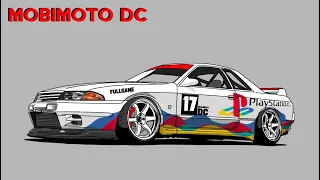 How To Draw Nissan GTR R32 Playstation Edition  | Menggambar Nissan GTR R32 Playstation Edition