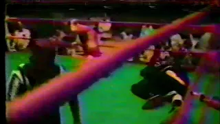 Ron and Jimmy Garvin vs Jacques and Raymond Rougeau (International Wrestling 1985)