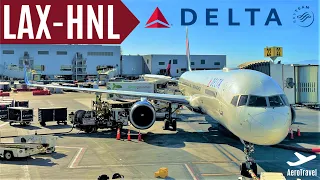 LOS ANGELES - HONOLULU | DELTA AIRLINES BOEING 757-300 | 5H-DOMESTIC FLIGHT (HAWAII) | TRIPREPORT